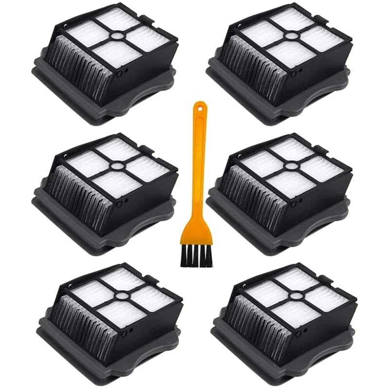 Filtre HEPA de rechange pour aspirateur Tineco Ifloor 3 et Ifloor One S3, support sans fil, pièces de rechange pour aspirateur sec, 6 pièces