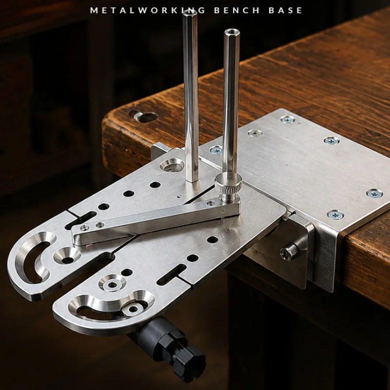 Multipurpose Stainless Steel Bench Block Anvil DIY Jewelry Making Tool Metal Cutting Fixing Pad Goldsmith Handcraft Equipment