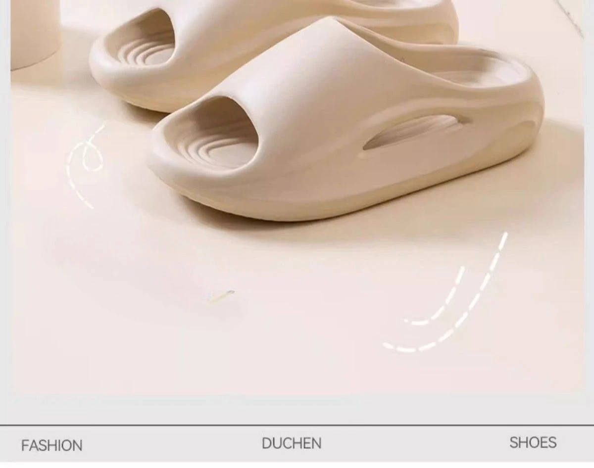Sommer-Paar-Hausschuhe für drinnen, Badezimmer, rutschfest, dicke Sohle, geräuscharm, geruchshemmend, Badeschuhe für Männer und Frauen – Detail 5