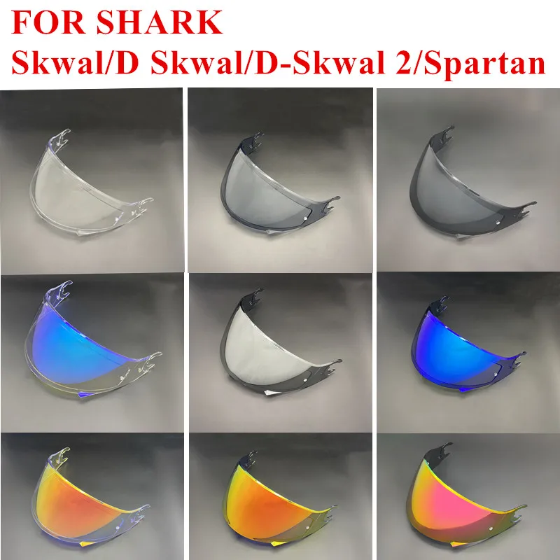 

SHARK D Skwal D-Skwal 2 Spartan Helmet Visor Full Face Replacement Moto Helmets Lens Visera Accessories Capacete Windshield