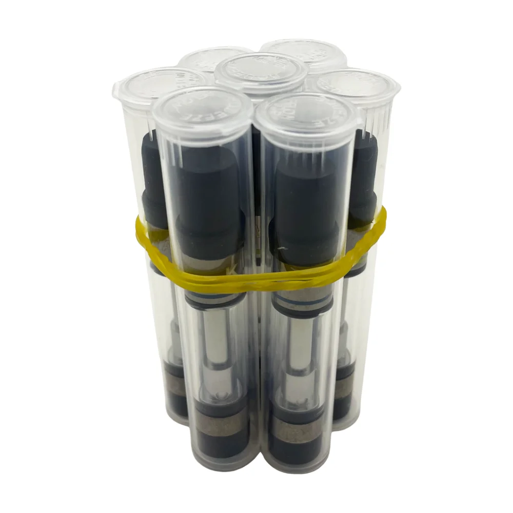 

5 шт. одноразовые сменные 0,8 мл черные наконечники, расходные материалы для стеклянных трубок для тележек, контейнер, аксессуары, оптовая продажа