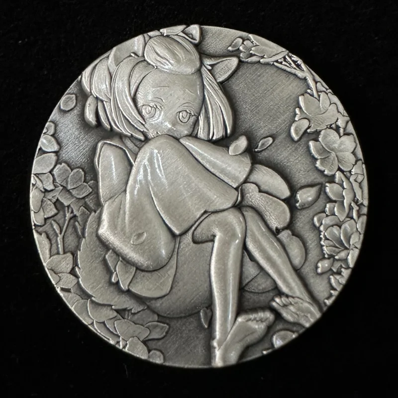 เหรียญโลหะยูกิโอ บลูอายส์ ไวท์ ดราก้อน เอ็กโซเดีย เทพอียิปต์ คุริคาระ ดิวินคาร์เนท ของเล่นแอคชั่นฟิกเกอร์ อนิเมะ เกม คอลเลคชั่น