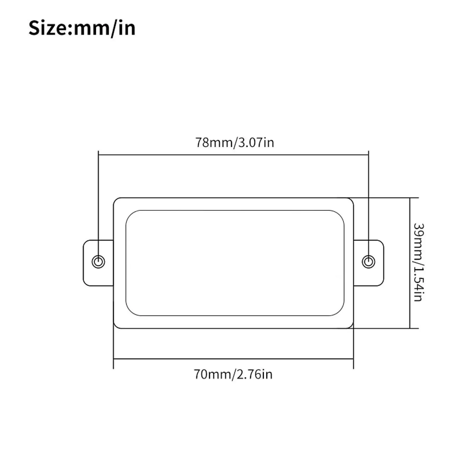 

Professional Electric Guitar Pickup Humbucker Brass Cover High Output Replacement for LP Guitar Performance