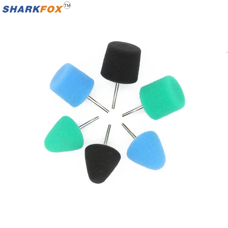 Sharkfox Mini Polishing Kit For Car Beauty Detailing Polisher Extention Tools Car Polishing Pad Kit for Rotary Polisher