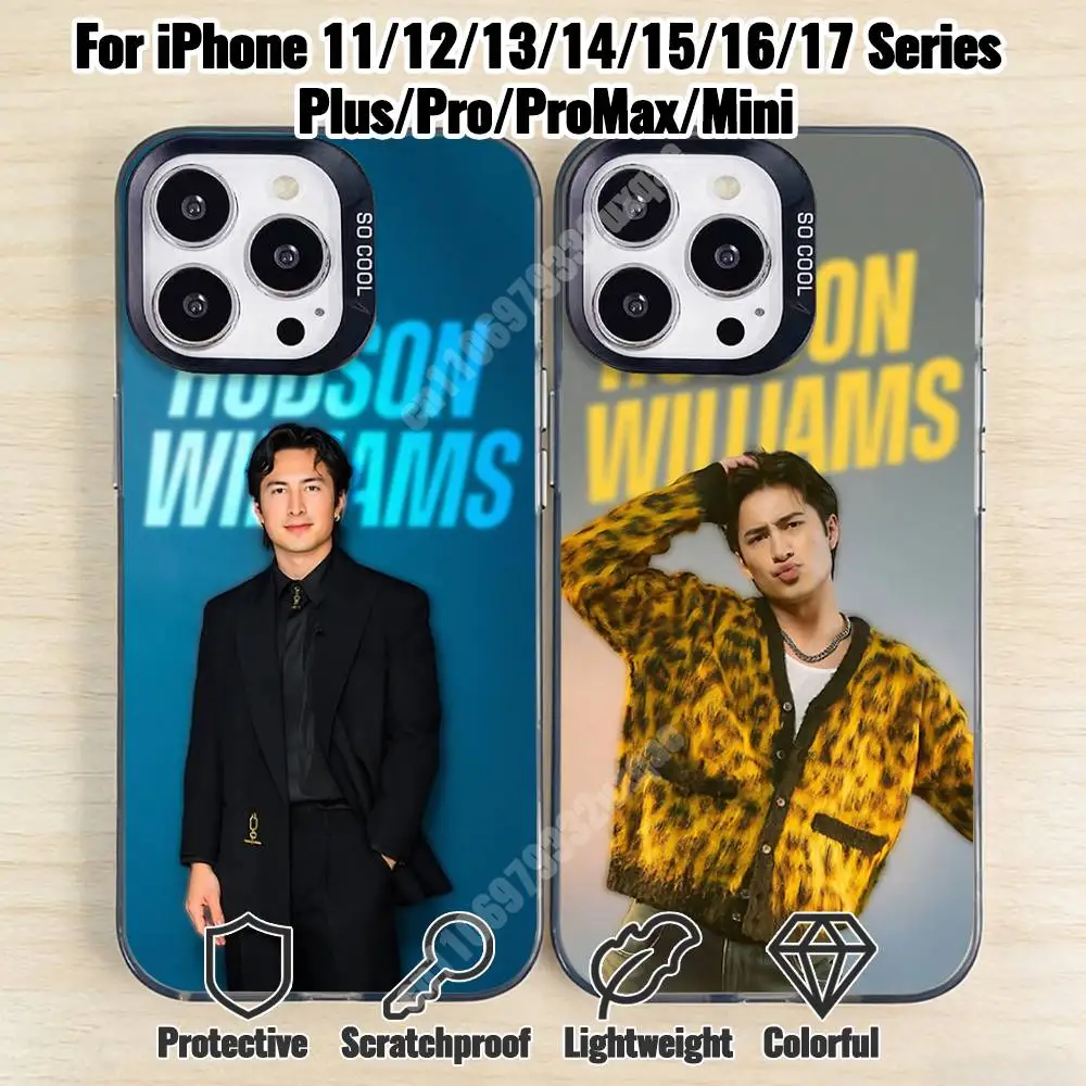 

H-Hudson Williams-S Heated Rivalry Phone Case for iPhone 17 16 15 Pro Plus 14 13 Max Mini 12 11 X XS Air TPU Bumper