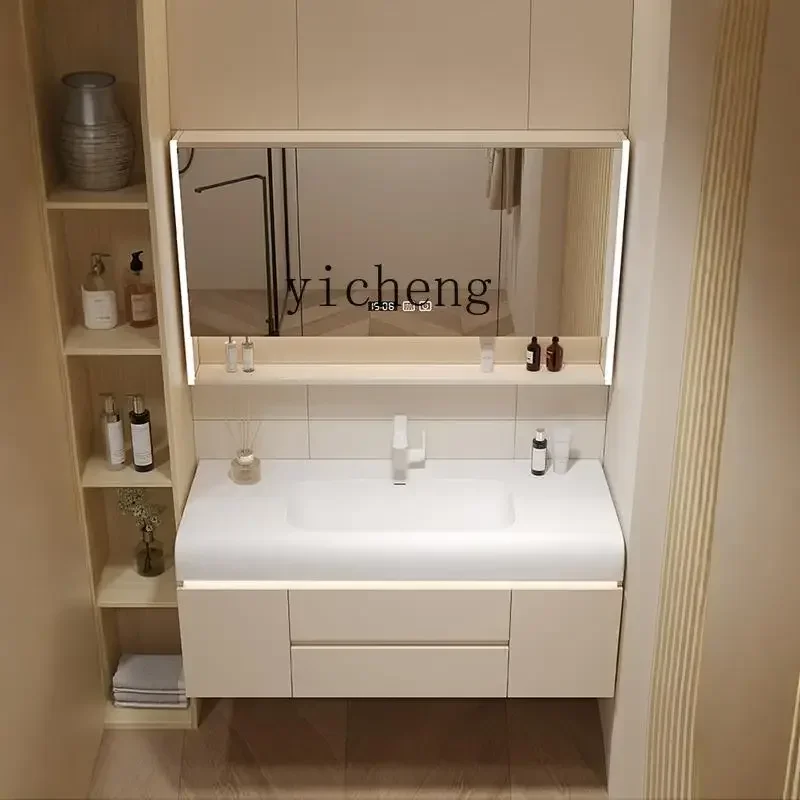 B1  toilet Corian integrated basin bathroom cabinet washbasin washbasin cabinet