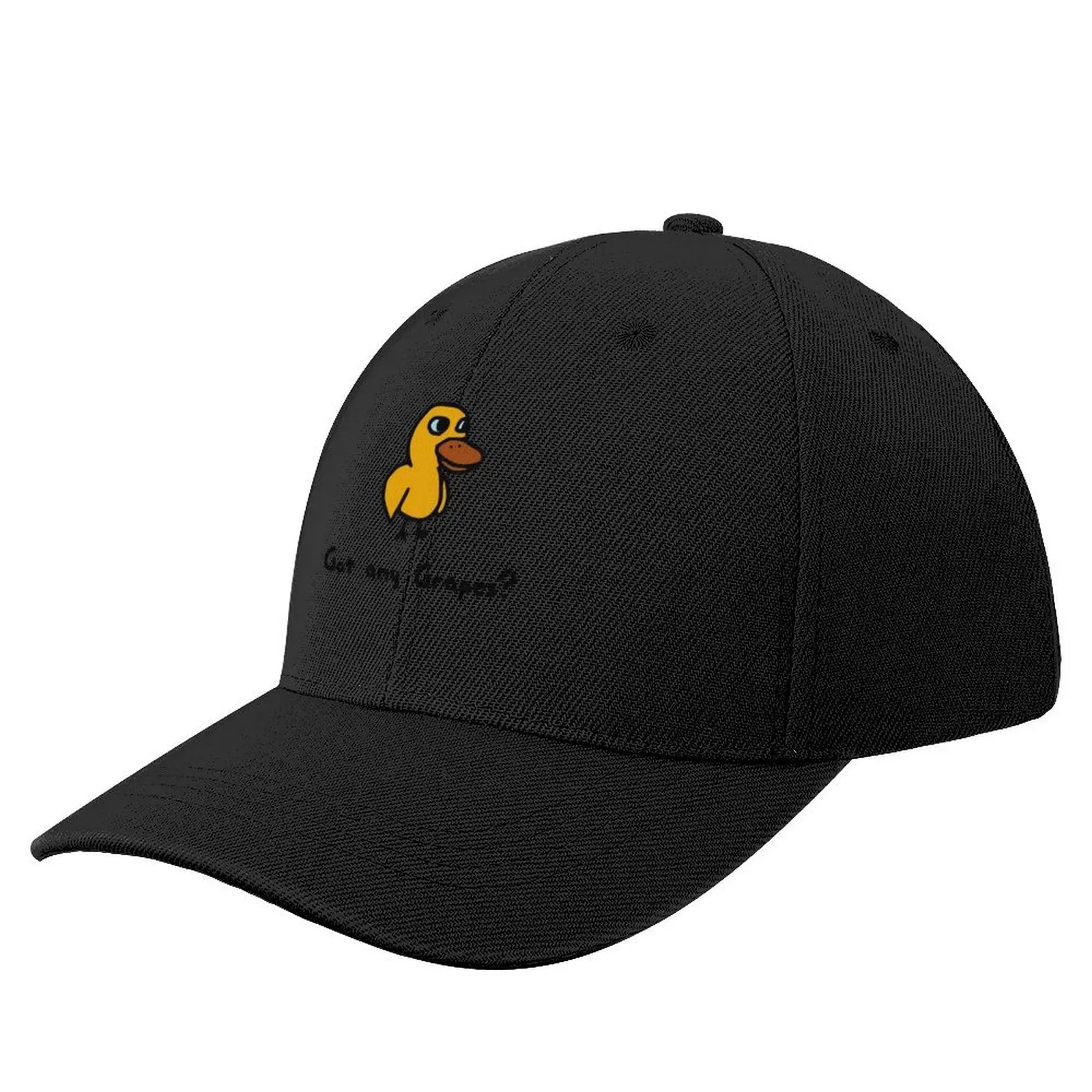 got any Grapes duck song. Baseball Cap Custom Cap Hood Golf Hat Man Boy Child Women's