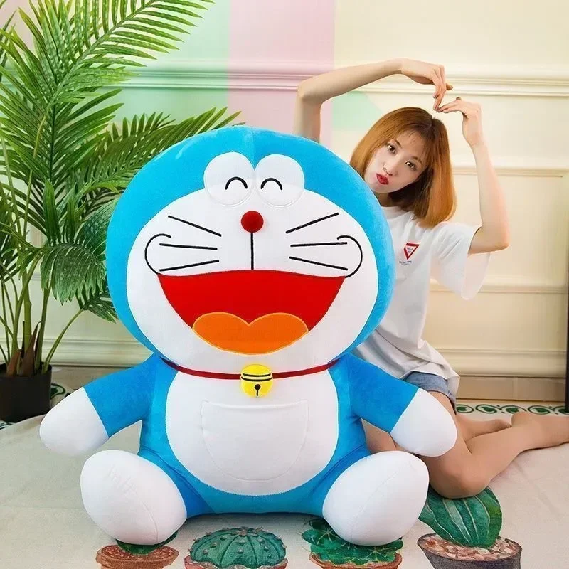 70CM Super duży rozmiar Doraemon Zabawka Kawaii Urocza dekoracja domu Dzieci Chłopcy i dziewczęta Prezent świąteczny Kreskówka Anime Zabawka Ozdoby