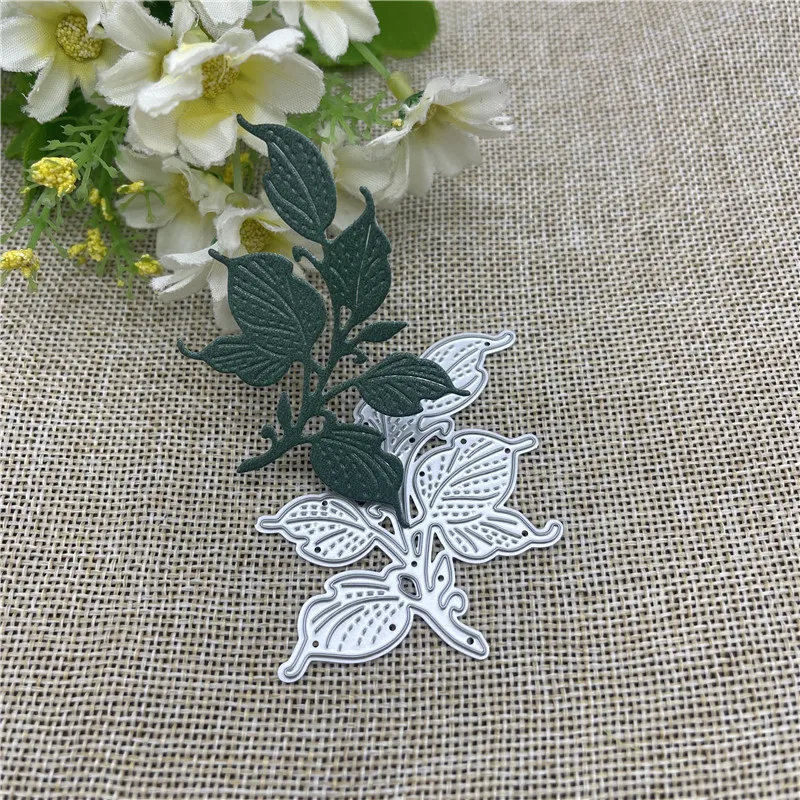 Leafage Lace background Metal Cutting Dies Stencils For DIY Scrapbooking Decorative Embossing Handcraft Template