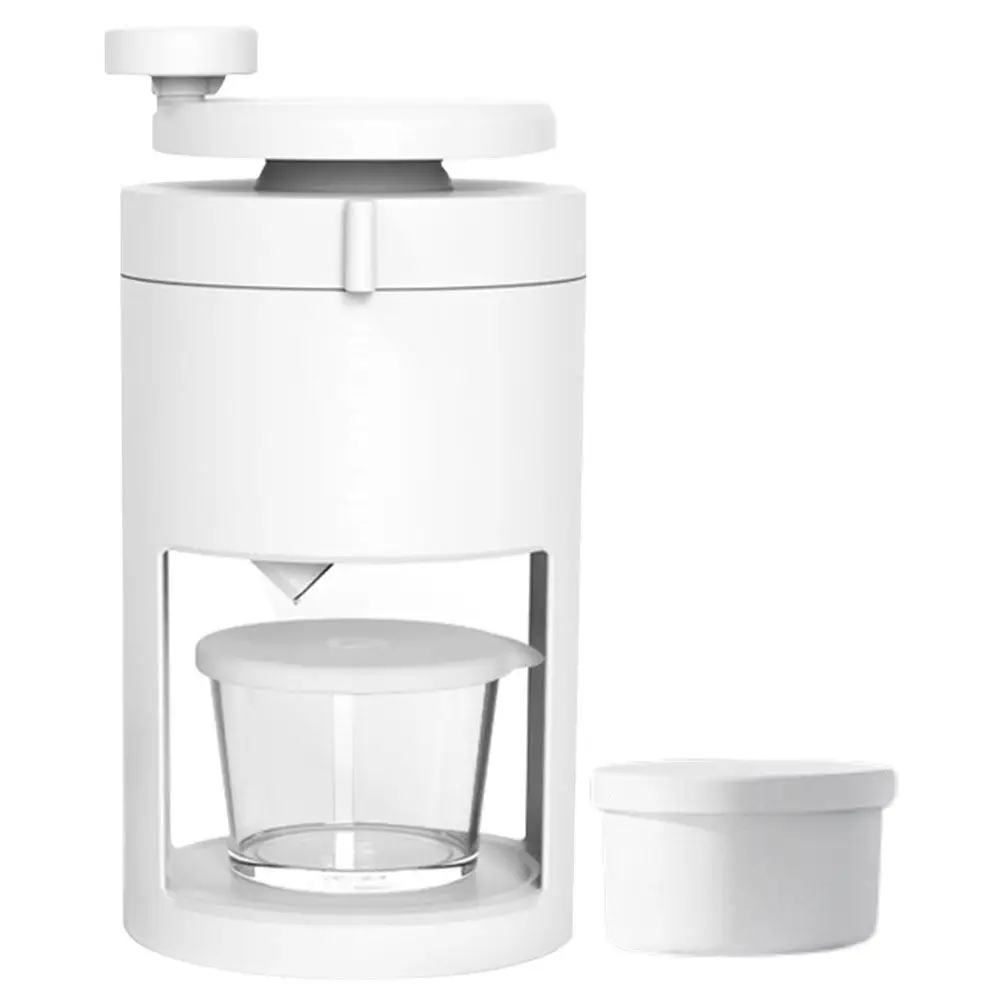 

Ручная льдокрошечка с металлическими лезвиями, портативная, для домашнего использования, для смузи, слэшей, коктейлей, кухонные принадлежности