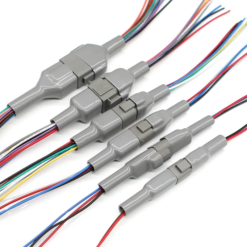 DT BT غمد 2 3 4 6 8 12 حفرة الذكور والإناث موصل PVC كم بالجملة DT12P-BT DT12S-BT 2P 3P 4P 6P 8P 12Pin DT8P DT6S