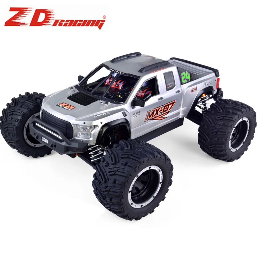 ZD Racing MX-07 MX 07 1/7 4WD 8S Bezszczotkowy MONSTER TRUCK buggy Off-Road RC Elektryczny 80km/h Szybkie wyścigi zdalnie sterowane samochody