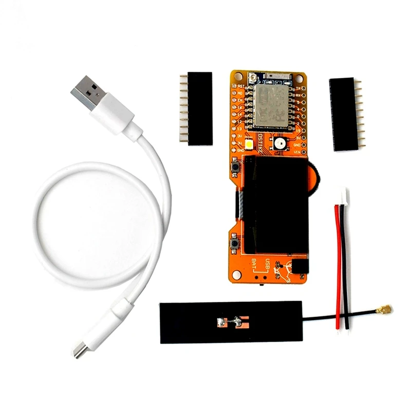 

Макетная плата с Wifi Deauther Mini V3 ESP8266, макетная плата с OLED-экраном 1,3 дюйма