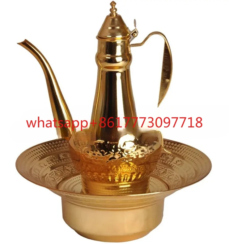 

Ethnic Style Hand Washing Pot Theme Restaurant Interior Decoration Uyghur Folk Gift Supplies Kettle