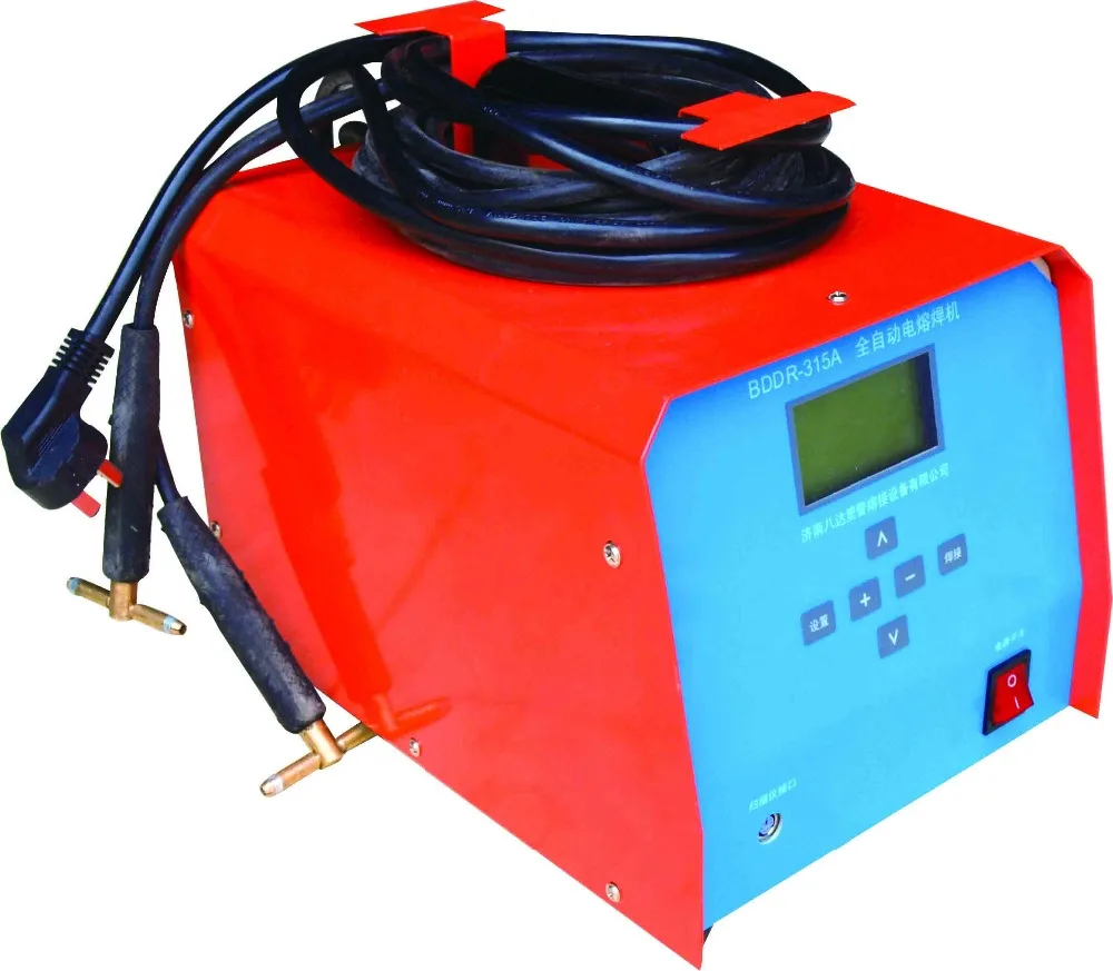 

315mm poly pipe fitting Electro fusion welder equipment portable automatic welding machine