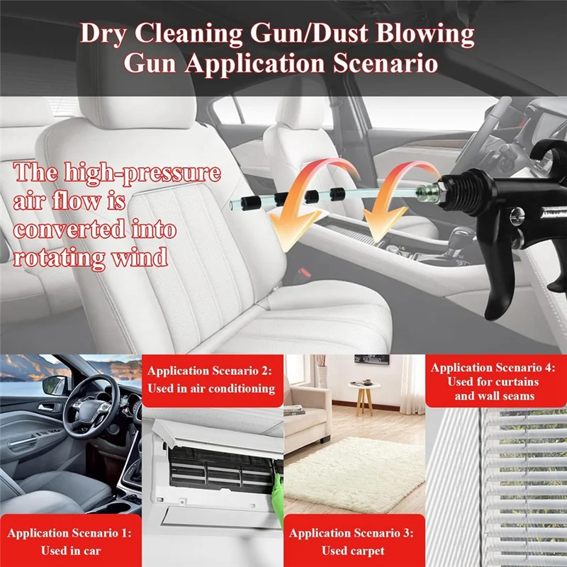 Air Cleaning Nozzle With Rubber Guard And Brass Adjustable Air Flow Nozzle Air Nozzle For Compressor Pneumatic Tool