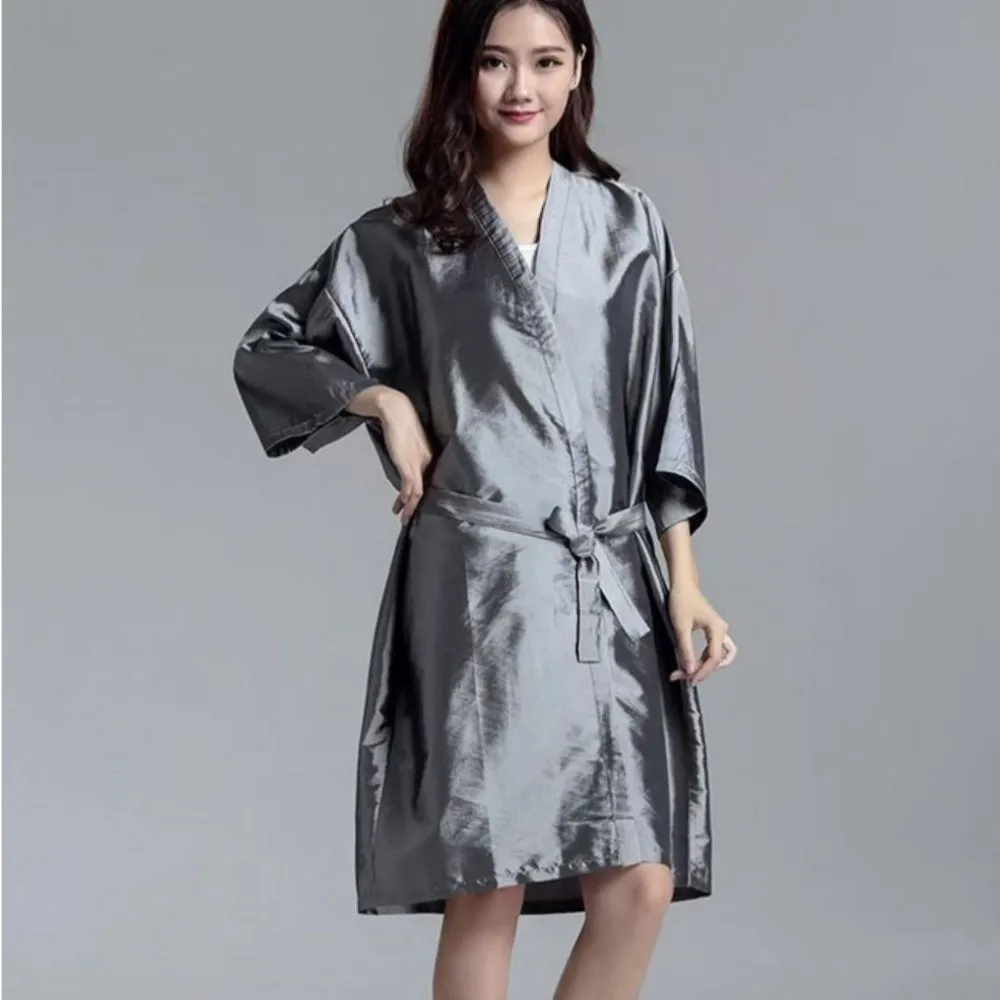 Professional Hair Salon Smock Hair Cutting Waterproof Salon Client Gown Robes Cape Hairdressing Non-stick Hair Hairdresser Apron