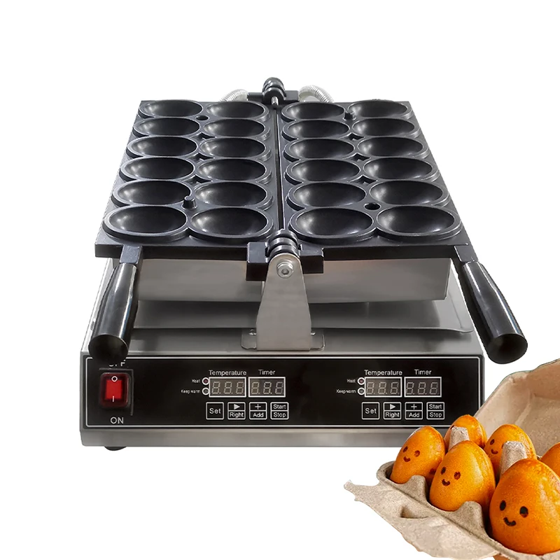 

12 Hole Commercial Electric Stainless Steel For Egg Waffle New Condition Pops Mini Bubble Waffle Machine 110v 220v 380v