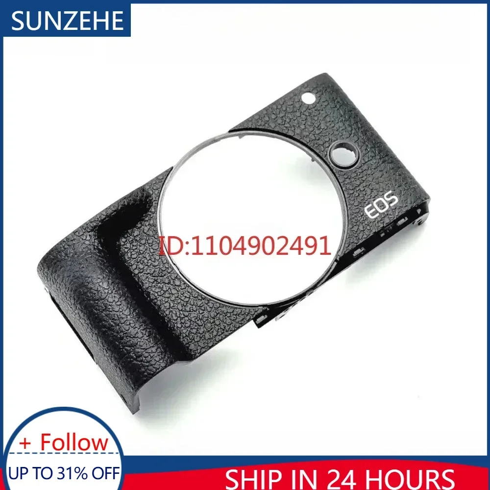 

Новая Оригинальная Передняя Панель Корпуса (Кожаная, Без Накладок) для Canon EOS M6 Mark II M6II, Запчасть для Ремонта, Черная