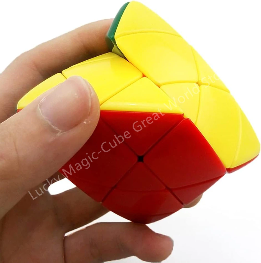 Qiyi Mastermorphix 2x2 Puzzle Rice Dumpling Speed Cube Stickerless 3D Sequential Puzzle Cube Toys