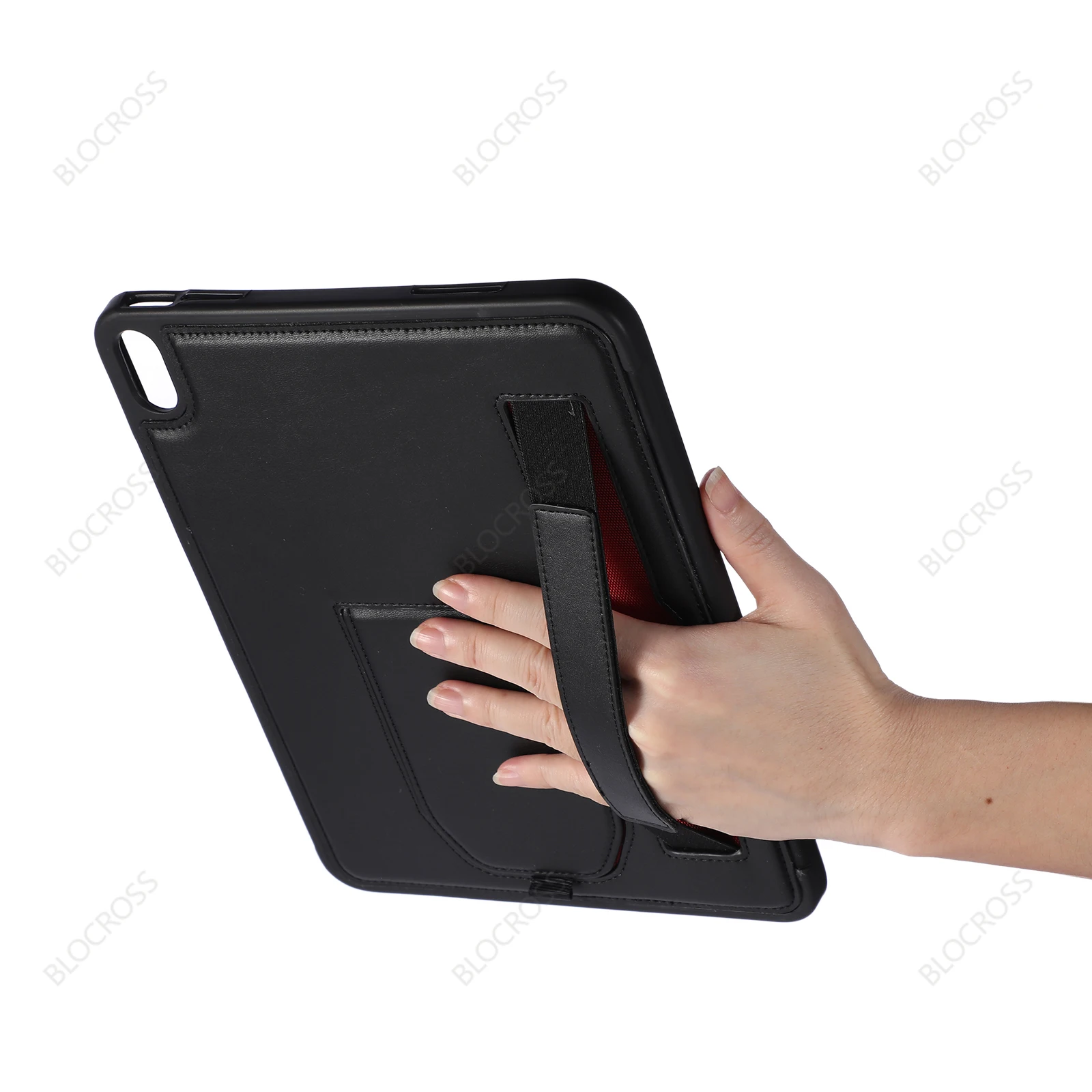 Luxury Leather Case For iPad A16 11th 10th Pro 11 12.9 Air 4 5 6 13 MINI 6 7 10.2 7th 8th 9th 9.7 5th 6th Wrist Band Stand Cover