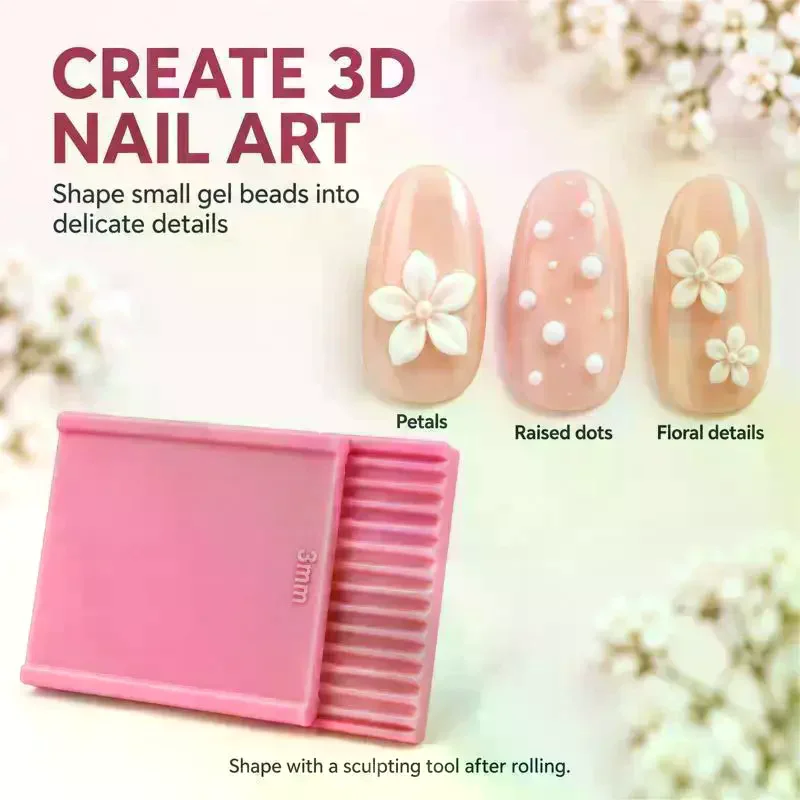 3mm Clay Gel Ball Maker Pottery Hand Rolling Shaping Tool Nail Art Carving Mold DIY Jewelry Earrings Handmade Craft Supplies