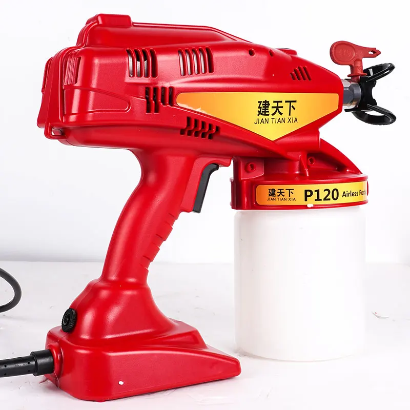 Paint Sprayer Handheld Gun 1000ML Cup Volume  for Home and Exterior