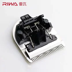 Blade Replacements for Hair Clipper RIWA RE-6305 Only, Professional Barber Trimmer Steel Cutter Head Power Cable Accessories