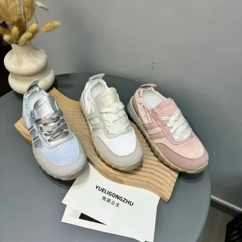 Scarpe basse da donna Sneaker a righe studenti di tela scarpe Casual per donna Desginer Girl scarpe vulcanizzate sneaker leggera per tutti i fiammiferi