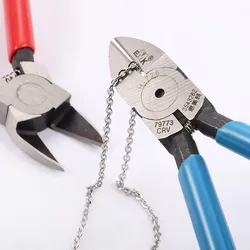 Steel Wire Diagonal Plier Stainless Steel Thin Chain Labor Saving Scissors Pliers DIY Hand Tools For Jewelry Making Accessories