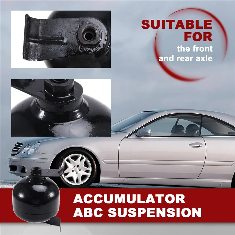 

2X ABC Pressure Accumulator For Mercedes-Benz CL C215 W215 S W220 SL R230 A2203270115