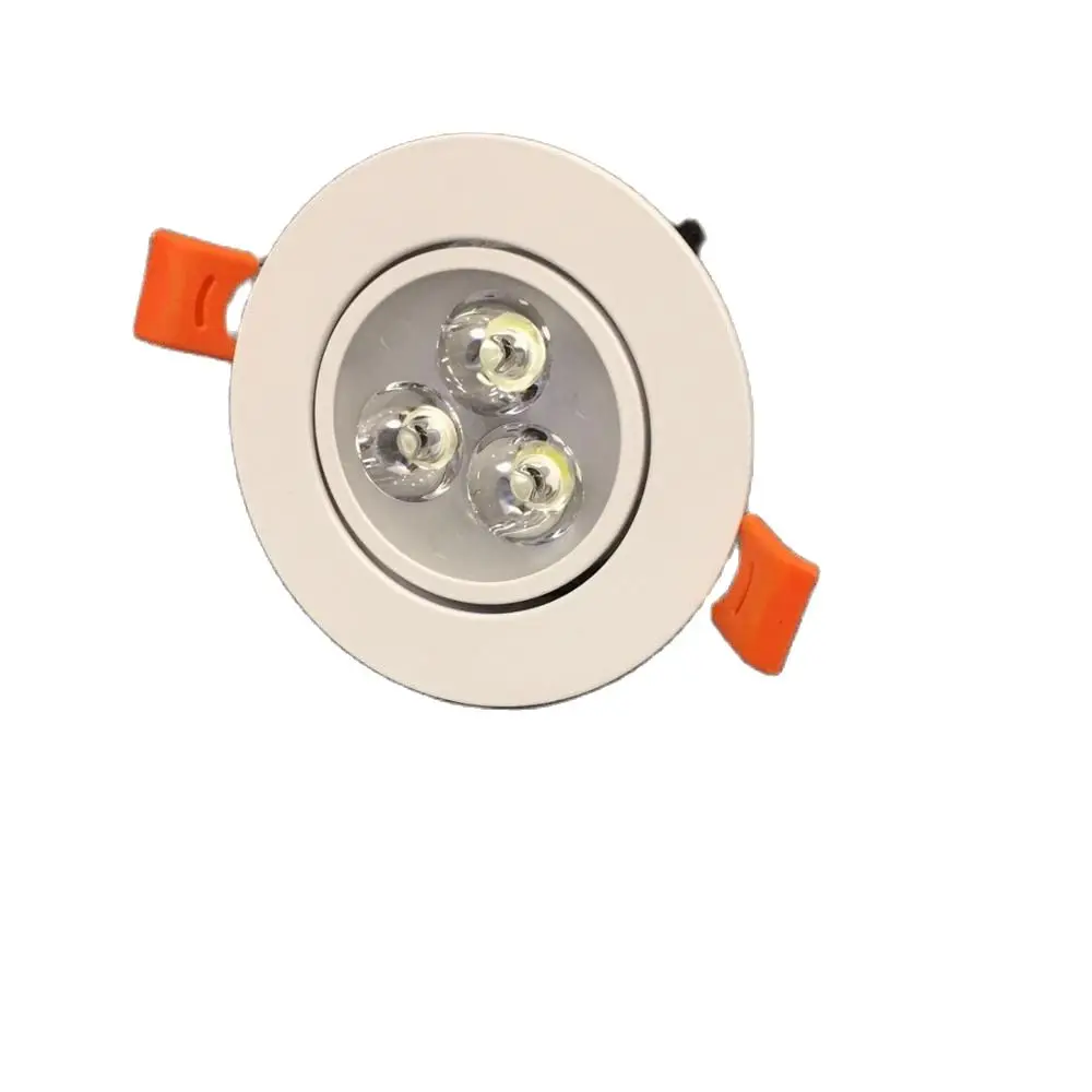 10Pack Small Spotlights,3W Cold White Aluminium Mini Spot Downlight With Transformer LED Recessed Ceiling Lights D