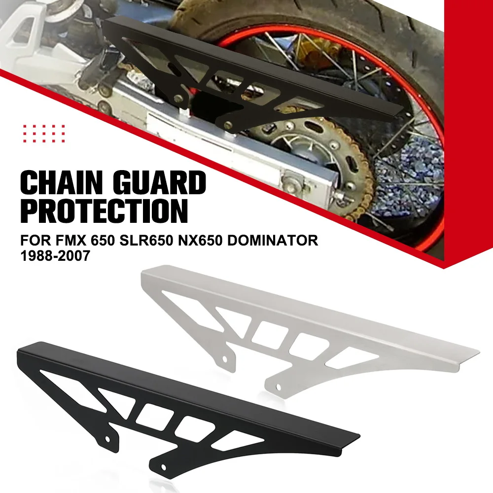 

Защитная крышка направляющей цепи для Honda FMX 650 SLR650 NX650 Dominator 1988-2003 2004 2005 2006 2007, аксессуары для мотоциклов