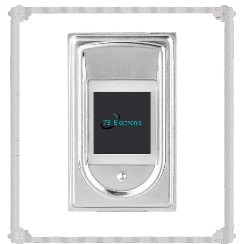 24-Stunden-Lieferung Waveshare UART Fingerabdrucksensor-Relaisplatine USB Dual Interface Sicheres Zugangs- und Ausgangsmanagementsystem