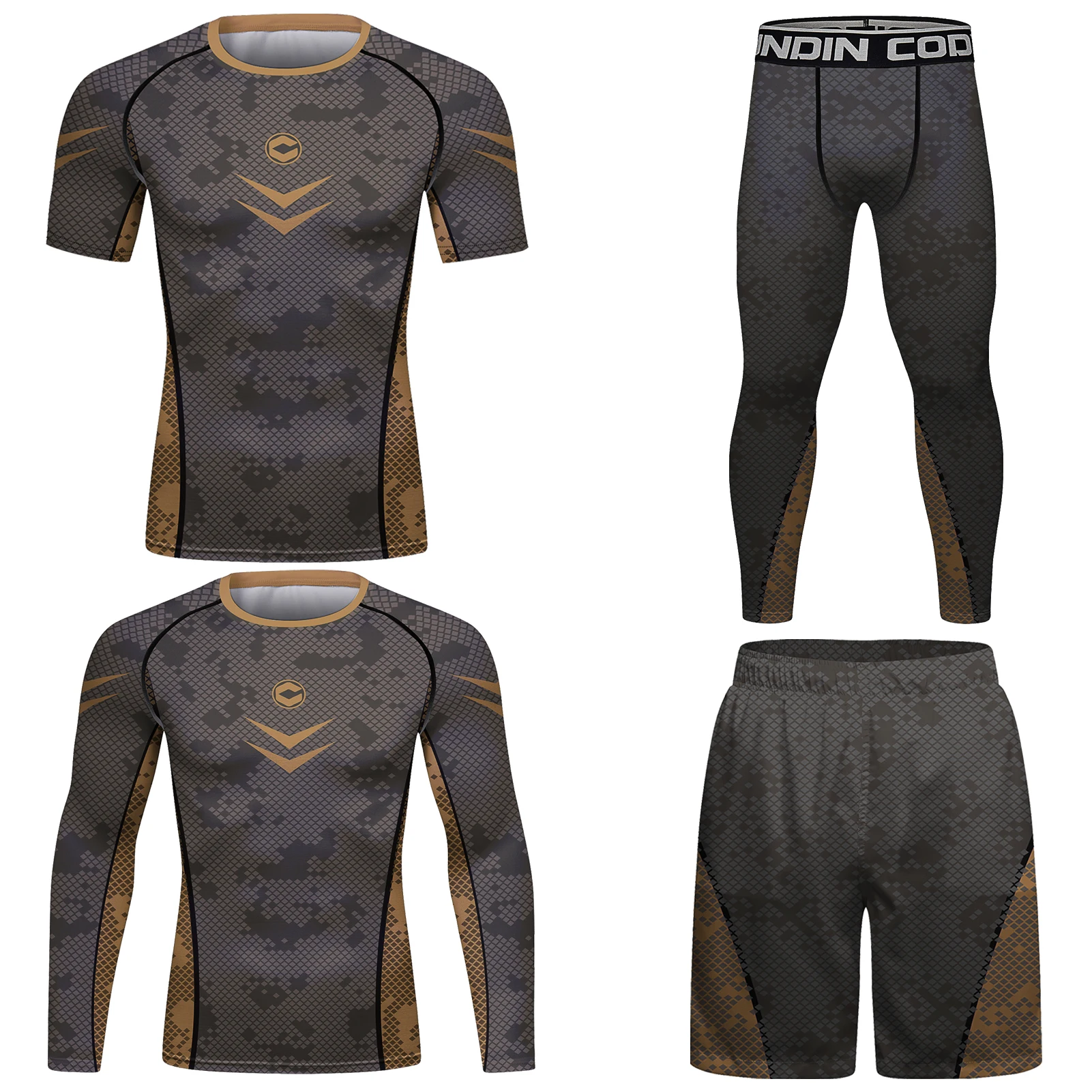 Stock Blank Surf Sports Rashguard Printed Compression Shirt Long Sleeve Mma Custom Polyester Sublimation Rash Guard Sportsuits