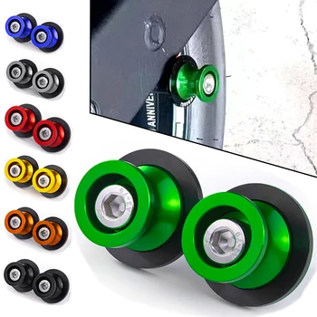 Bobines de bras oscillant de moto, supports arrière, curseurs à vis, accessoires pour Kawasaki Ninja ZX6R ZX636 250SL 250 300 400 650 1000SX