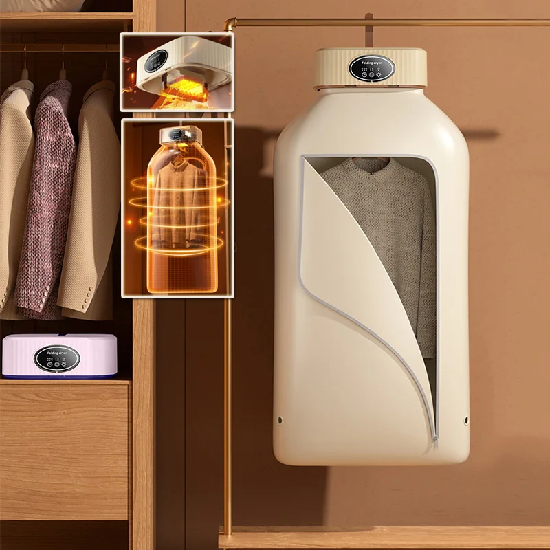 seche-linge-electrique-pliable-de-voyage-portable-lcd-intelligent-puissant-sterilisation-aux-ultraviolets-synchronisation-support-pour-costumes-machine-de-sechage