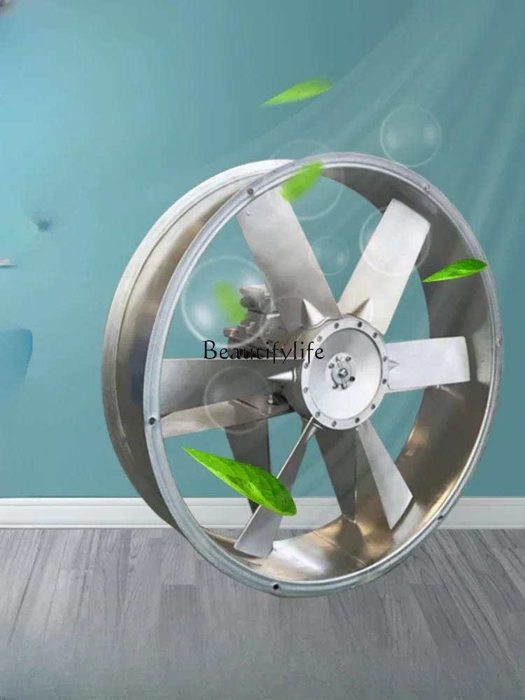 Flow Fan Low Temperature Cold Storage Low Noise Forward and Reverse Circulation Fan Stainless Steel