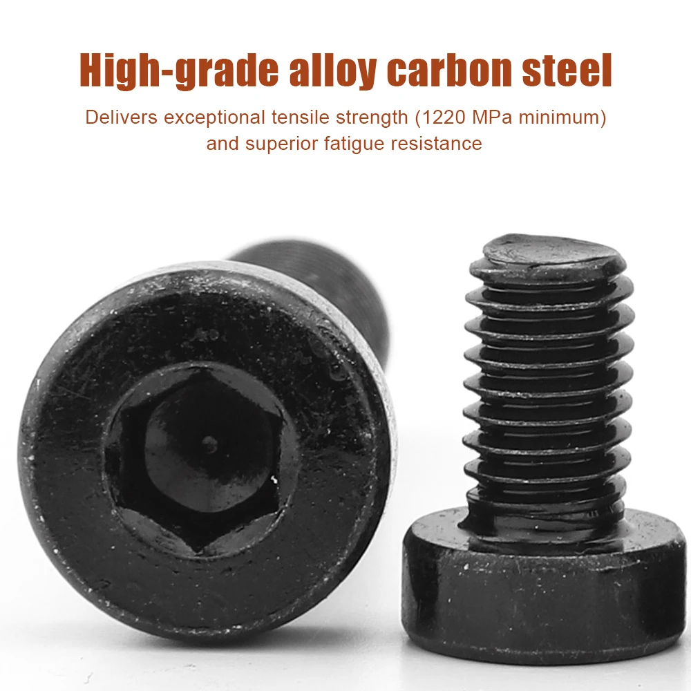HSLSLS Hex Hexagon Socket Low Head Cap Screws M3 M4 M5 M6 M8 M10 M12 12.9 Grade Alloy Steel Allen Cap Thin Head Screw DIN7984