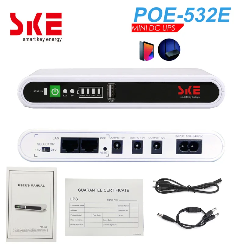 האם SKE Mini UPS הוא הפתרון המושלם לספק חשמל לאופי שלך? בדיקה מפורטת של מתקן חשמל נייד 8800mAh