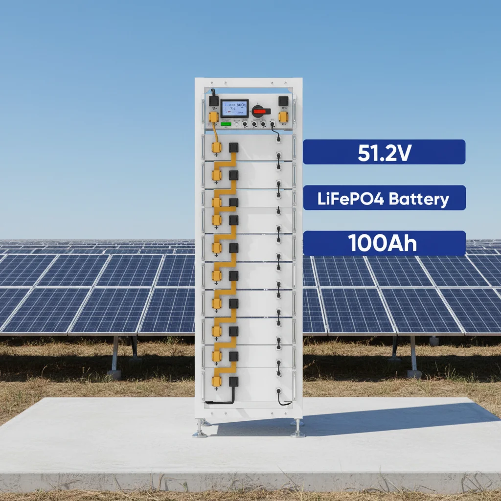 

Настраиваемый солнечный аккумулятор 51,2 В 100 Ач 20 кВтч 40 кВтч 50 кВтч 60 кВтч LiFePO4 накопитель энергии для домашнего коммерческого поставки с фабрики