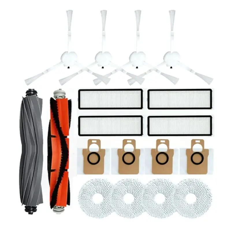 

18 шт. запчастей и аксессуаров для роботов-пылесосов Dreame L10S Ultra / S10 Pro, XIAOMI Mijia Omni 1S B101CN, X10+ - AT64