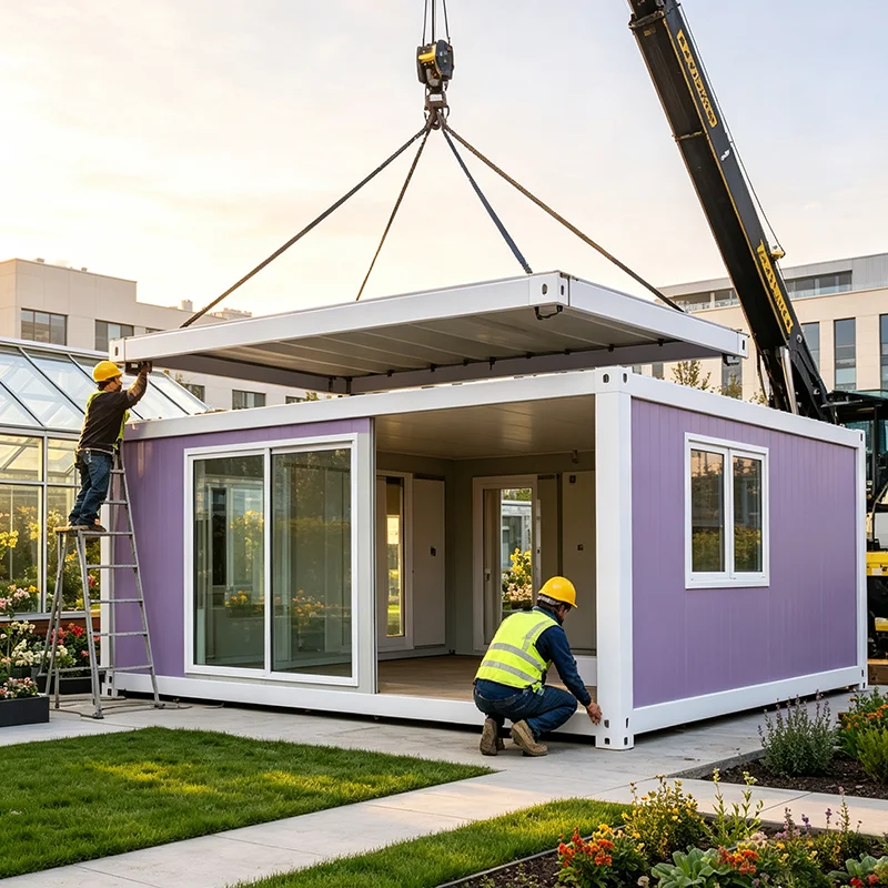 Sustainable Living Usa - Prefab Container House Low Carbon Sustainable