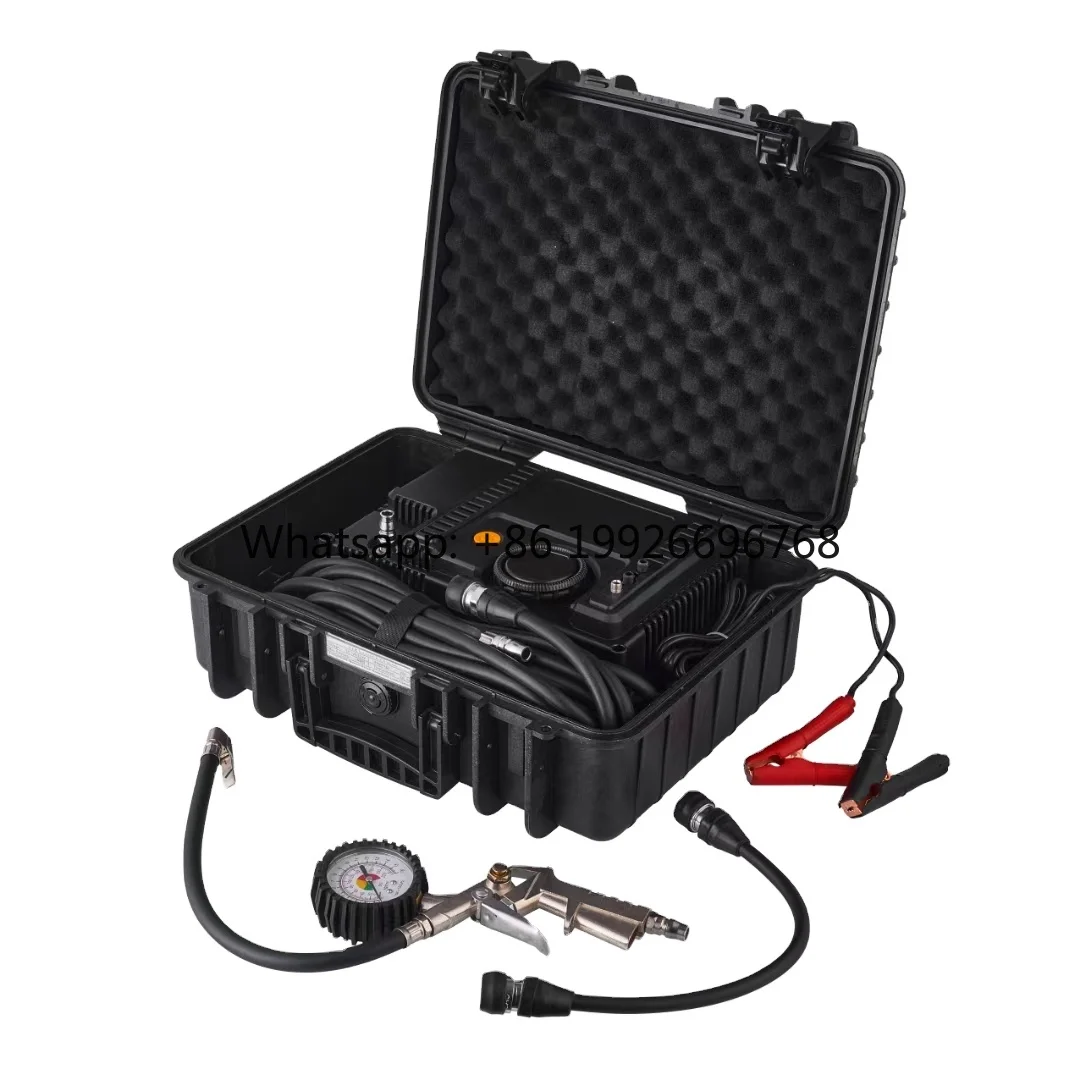 

HF1060-46 New Cool Caraymin 100L/min Tire Inflator 150PSI Portable Air Pump Car Suv Truck Tire Compressor