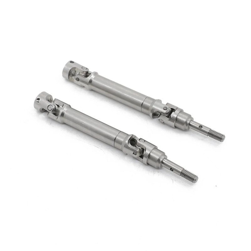 Front Cvds Rear Cvds Parts Silver Drive Shafts Suitable For Traxxas 1/10 Slash4x4 Rustler Stampede Slash2wd