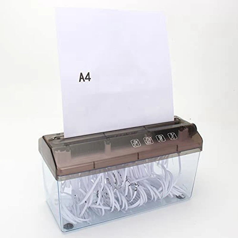 

Hand Shredder, Manual Paper Cutting Machine A4 For Home, Mini Portable Manual Shredder For Home, School And Office