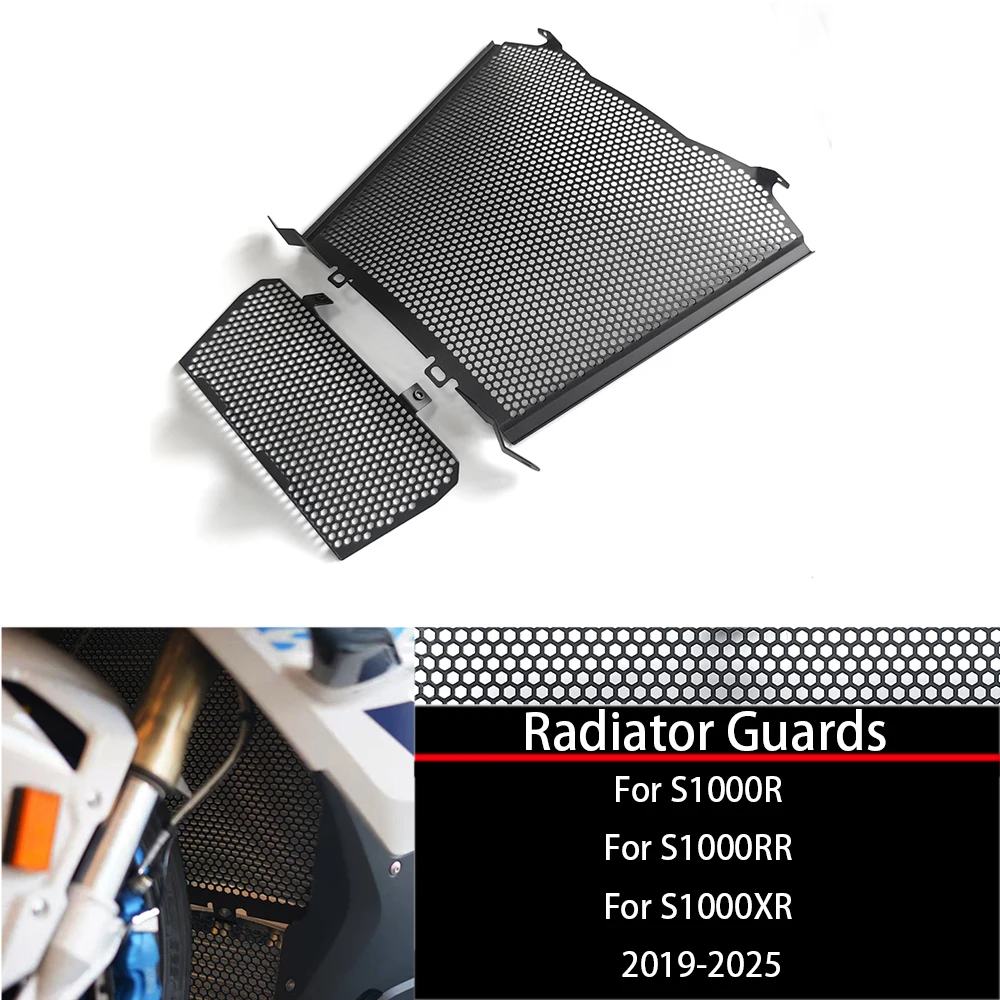 

S1000RR Motorcycle Accessories For BMW S1000R S1000XR 2019-2025 Radiator Guard Grille Grill Cooling Cover Protection