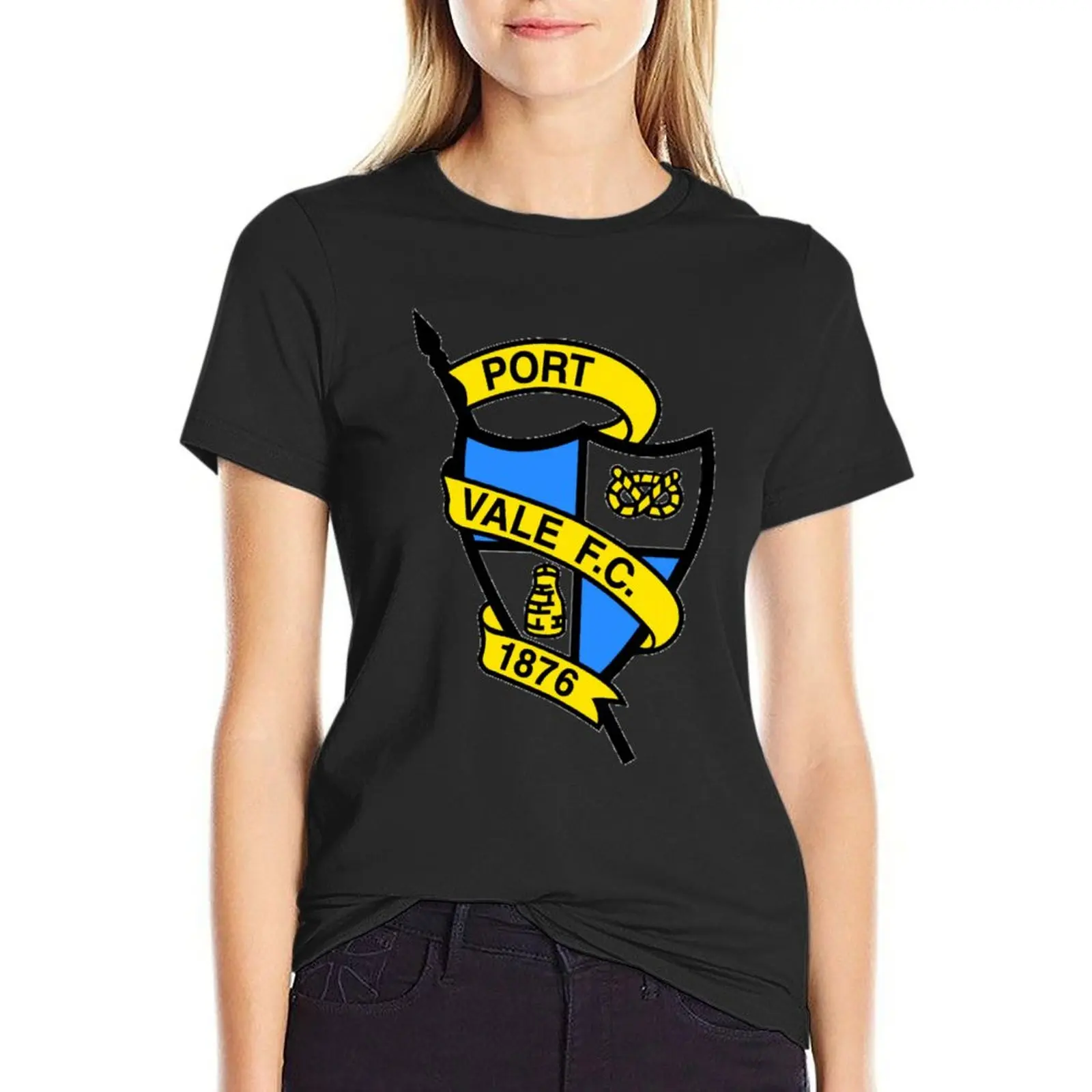 

Port vale fc T-Shirt cute tops new edition sublime shirts graphic tees oversized t shirts for Women