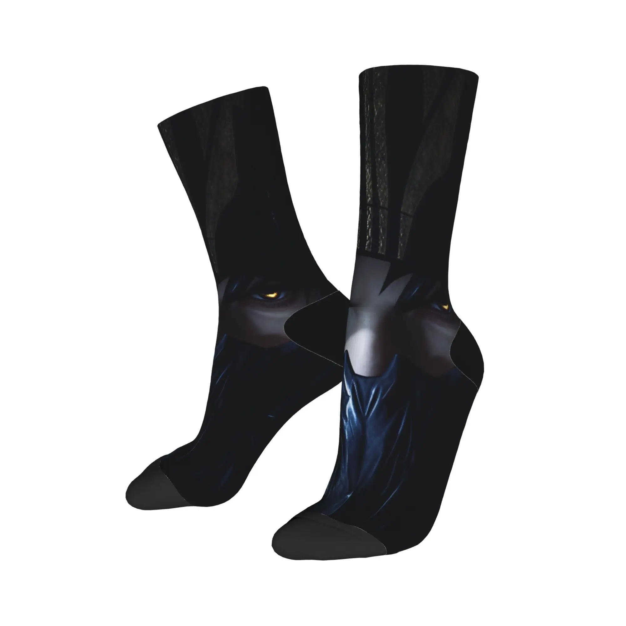 Valko Socks Love and Deepspace  Pattern Stockings Anti Sweat Men Socks Medium Soft Winter Gothic Outdoor Socks