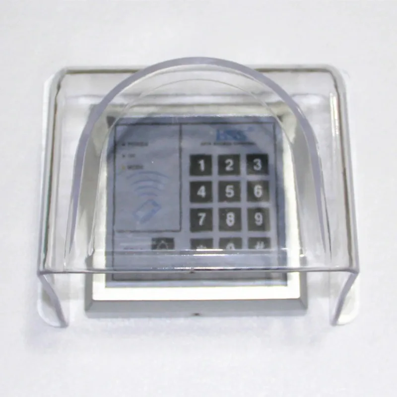 Plastic Anti Rain Cover Waterproof Shell Case Shelter for RFID Door Access Control Keypad Controller